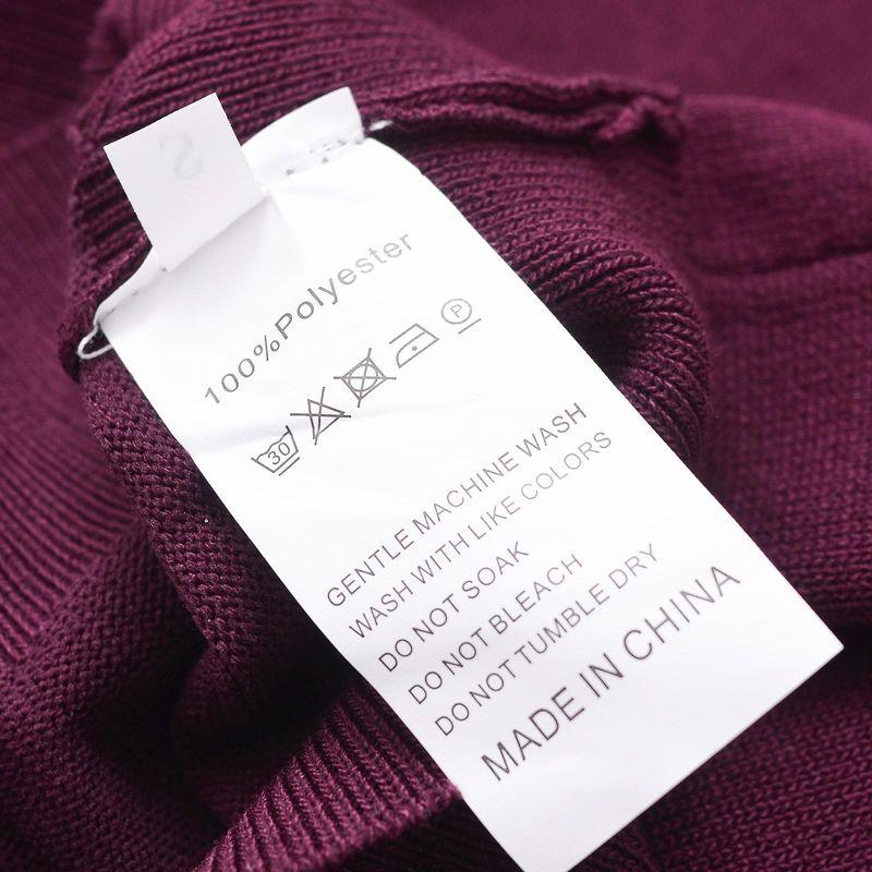 Kaslead New Arrival Women's Fashion Style Fashion Simple Buttons Knitting Long-Sleeved Shirt 2893145