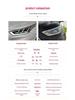 Toyota Highlander Land Cruiser LED Headlight Assembly with Daytime Running Lights and Turn Signal Lens