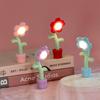 1:12 Dollhouse Miniature Led Night Light Floor Lamp Mini Desk Lamp Home Lighting Model Decor Toy Doll House Accessories