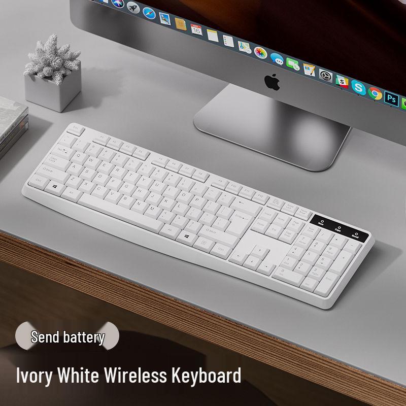 Wireless Esports Gaming Keyboard and Mouse Set - Silent for Desktop, Laptop, or Office Use