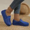 Women's Flat Slip-On Casual Shoes, Versatile Comfort Footwear, Available In Large Sizes.