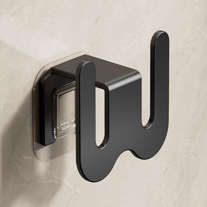 

1 шт. Без сверления Аккуратное хранение в спальне Сушилка для обуви Тапочница Полка для ванной Крючок для тапочек Сливной лоток для туалета Настенный чёрный