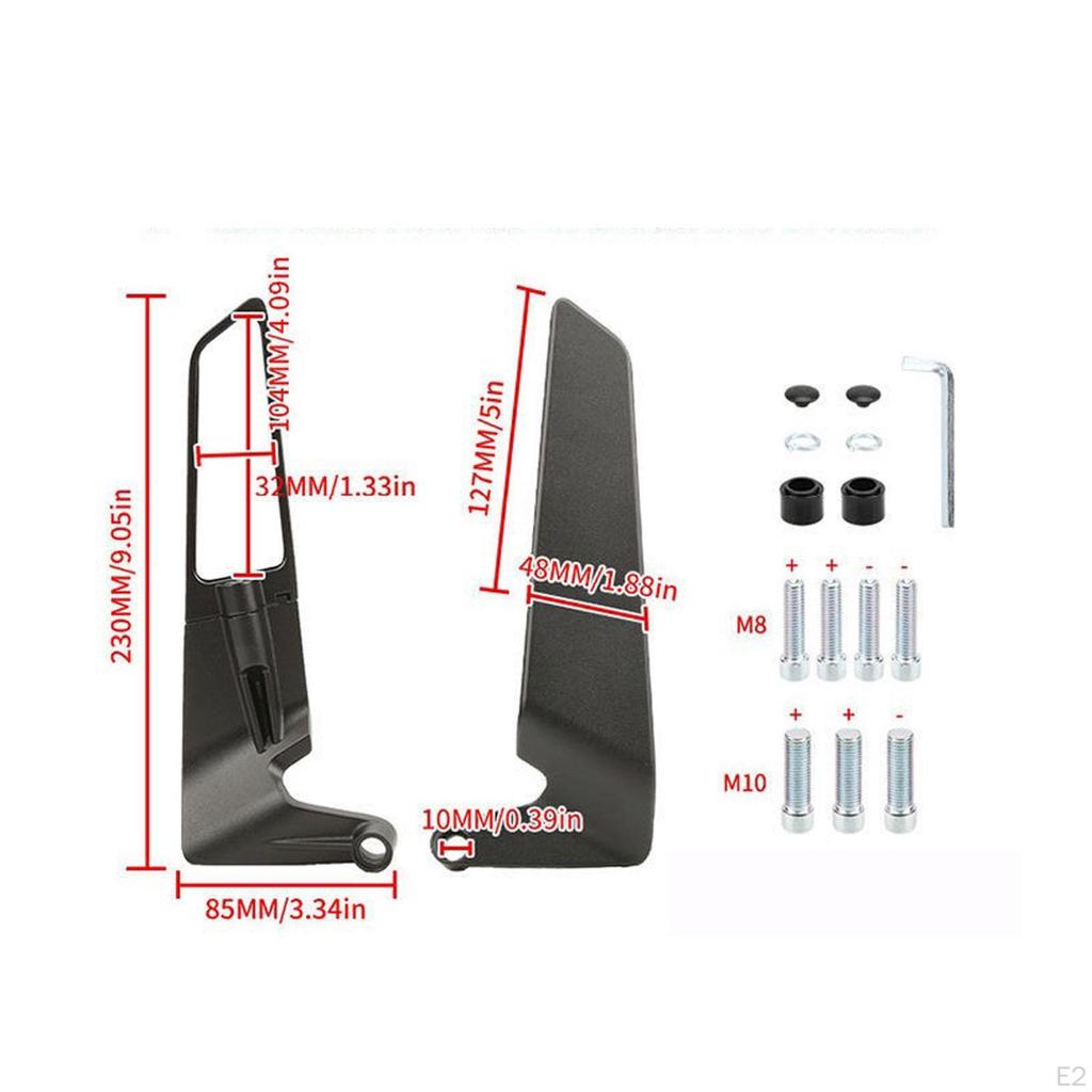 Motorcycle Wing Side Motorbike Replaces Easy To Install Modification for 390 690 250