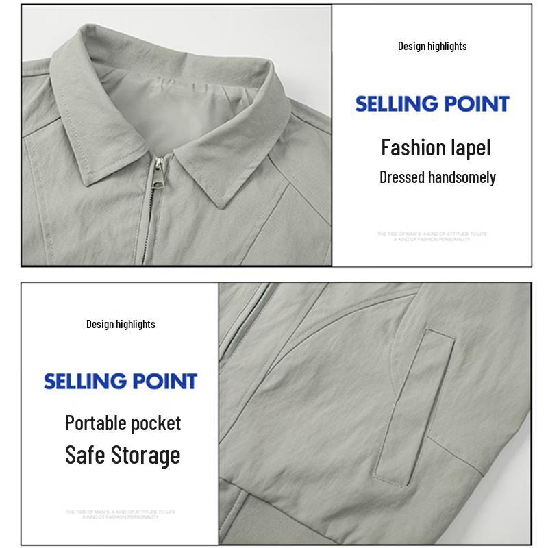 Pierre Cardin Men's Retro Harrington Bomber Jacket