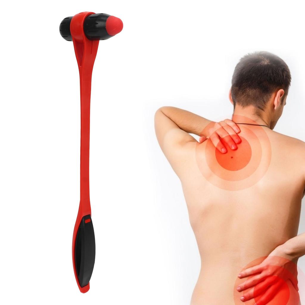 Manual Massage Hammer Massage Hammer Flexible One Piece Muscle Relax Moderate Hardness Silicone Lever Principle for Full Body