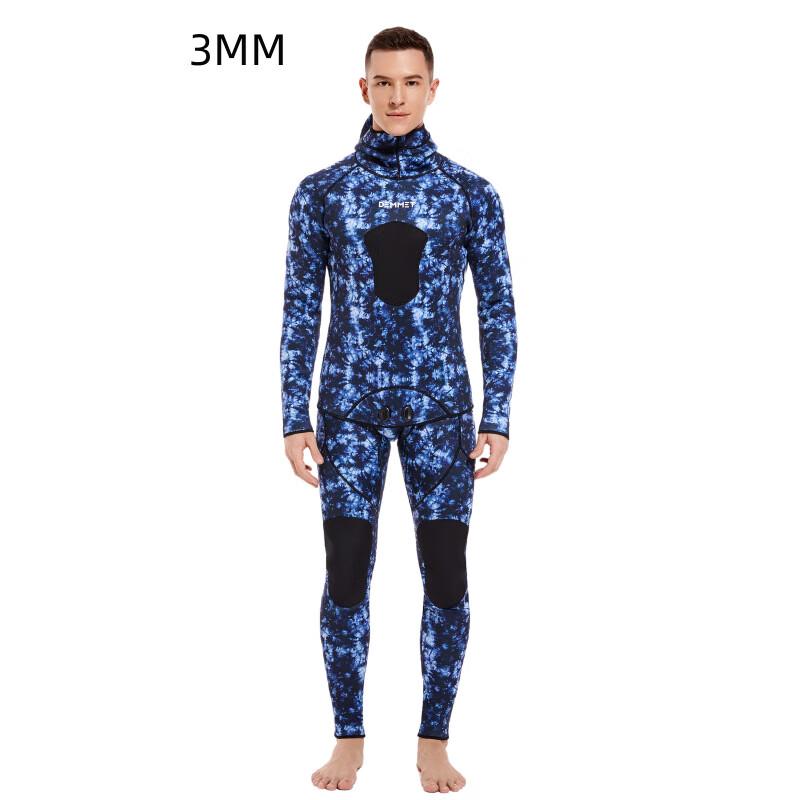 Men's 3MM Neoprene Camouflage Spearfishing Wetsuit