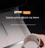 Protection Porte-Gobelet d'Eau pour Console Xiaomi YU7 - Ensemble d'Accessoires de Voiture en Silicone Antidérapant et Imperméable 5 Pièces