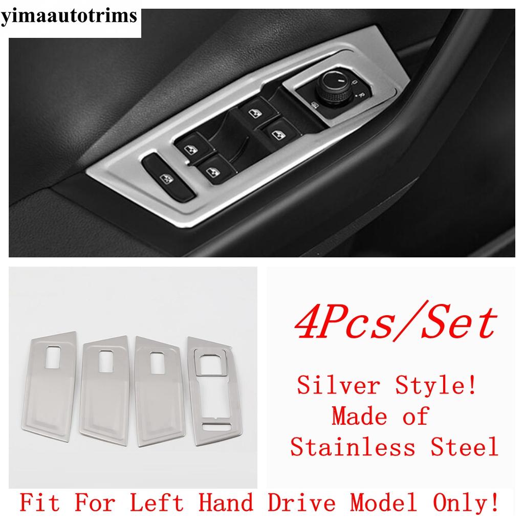 Car Interior Water Cup / Door Speaker / Window Lift / Glove Box Cover Trim Accessories For Volkswagen T-Roc T Roc 2018 - 2025