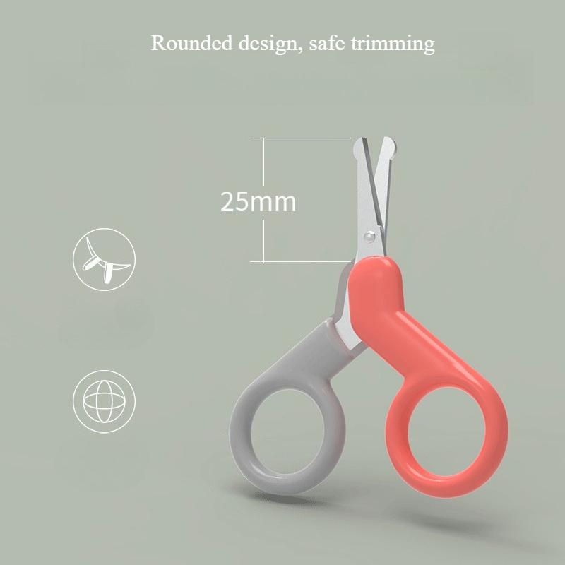 Newborn Baby Nail Clipper Convenient Safety Long Scissors Trimmer Manicure Cutter Special Scissor Babies Care Tools Accessories