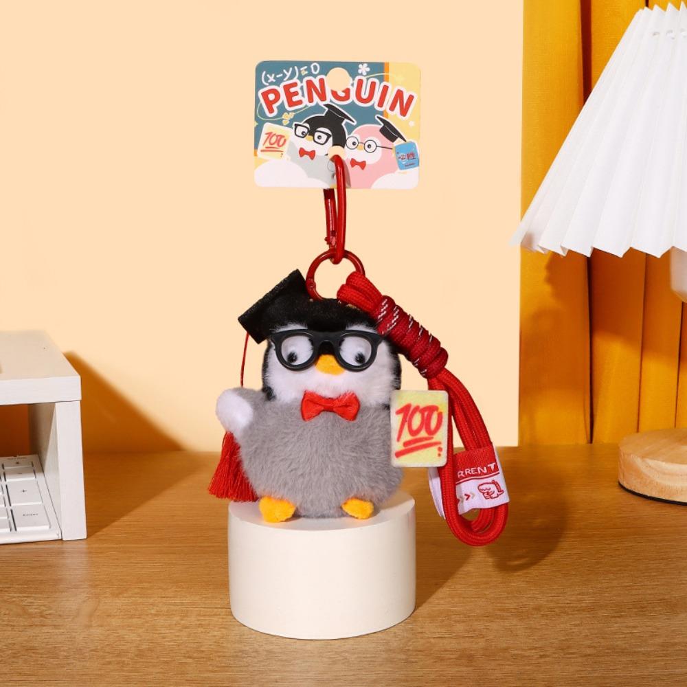 

Fluffy Plush Penguin Keychain Collection Penguin Stuffed Toy Keychain Couple s Presents Style B