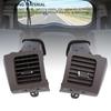1 Pair Car Air Vent Outlet Improved Air Flow Driver and Passenger Side Dashboard AC Air Vent for Prado J120 2002 to 2009 Grey