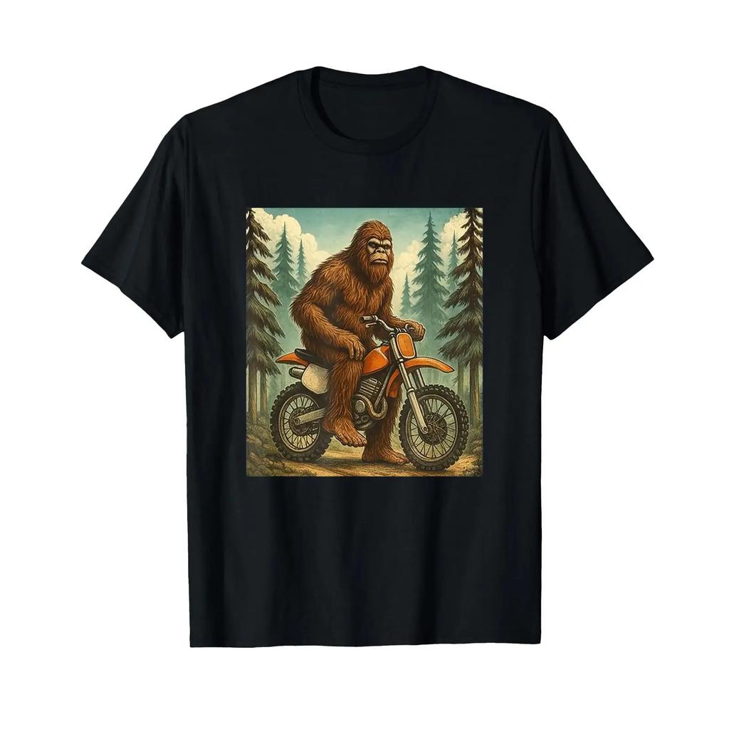 Motocross Dirtbike Braaap T Shirt Boys Unisex Vintage Homme Top For Everyday Wear Stylish Soft Streetwear Designer Clothes