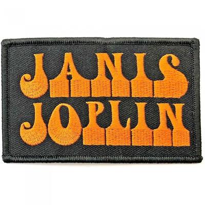 Janis Joplin Logo Standard Iron On Patch