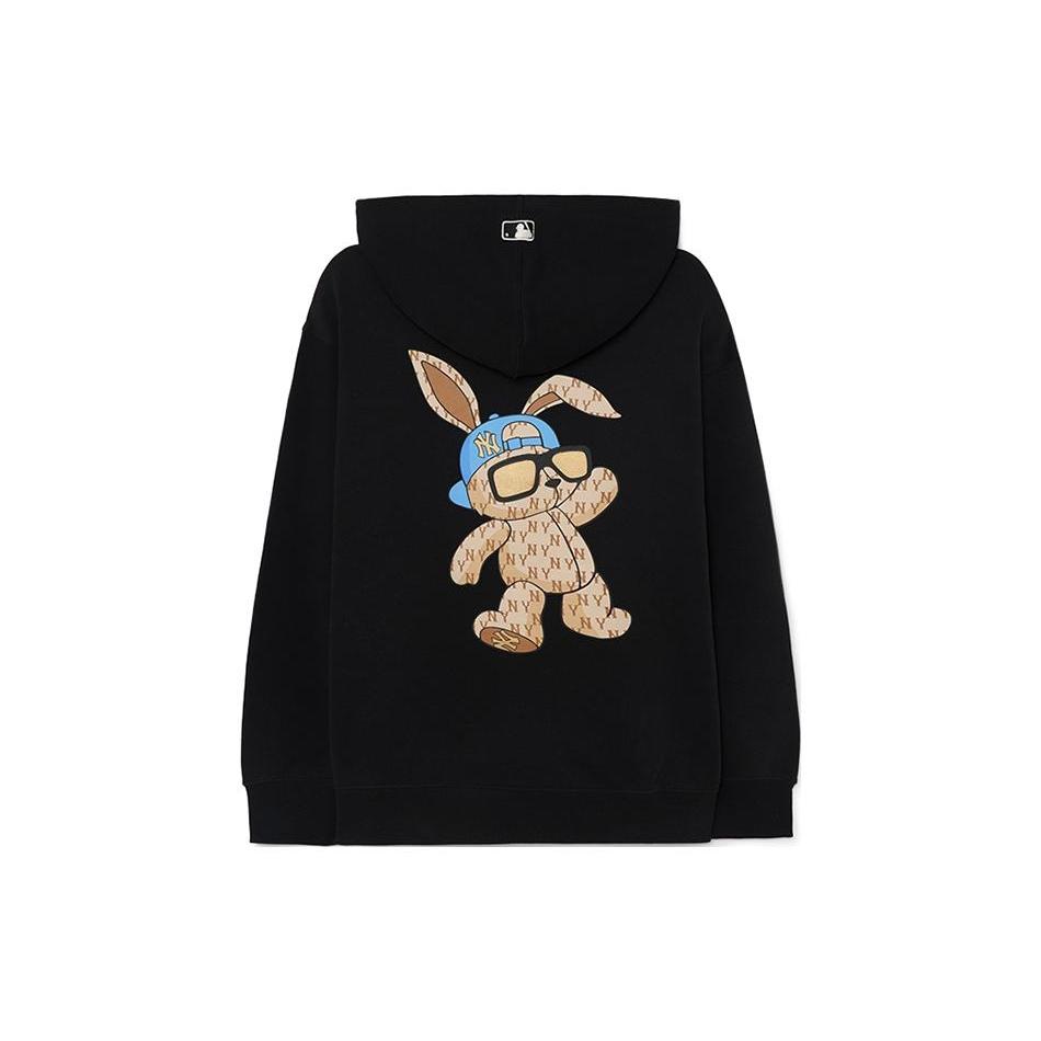 MLB New York Yankees Sweatshirts Unisex Black Hooded Moderate Regular 3AHDQ0131-50BKS S