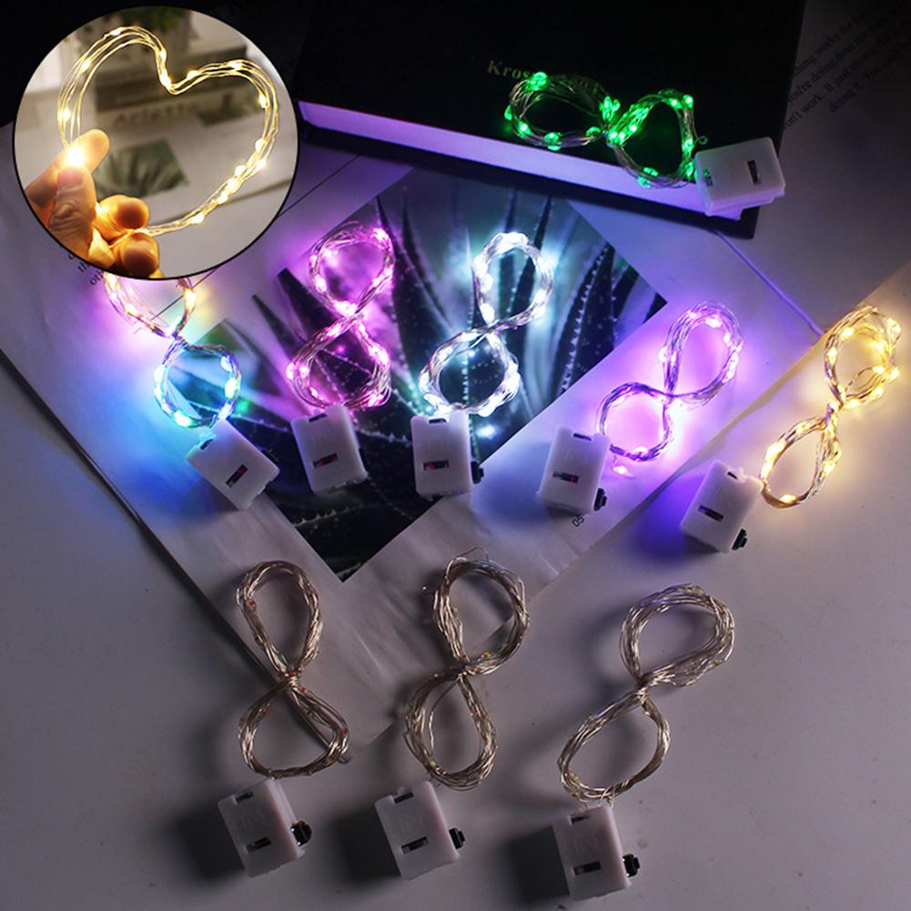 Led String Lights 3 Mode Waterproof Bendable Fairy Lights For Living Room Bedroom Garden Decoration