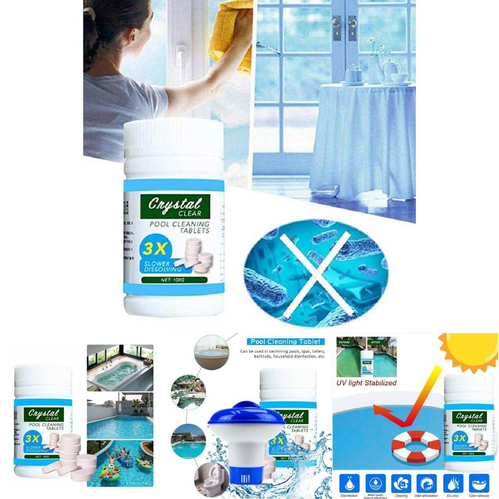 Effective Pool Cleaning Tablets For Sparkling Clean Public Swimming Pools