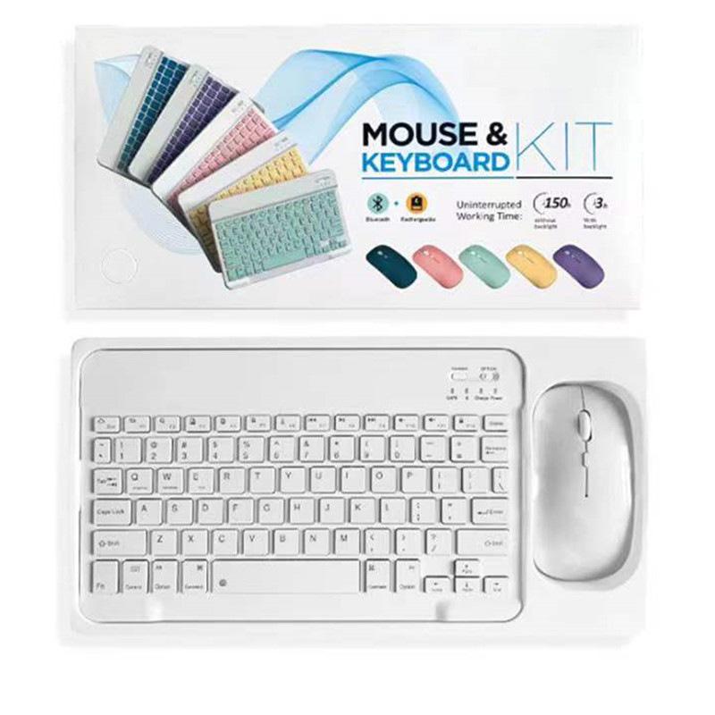 

10-Inch Bluetooth Backlit Keyboard, Seven-Color, Three-System Compatibility