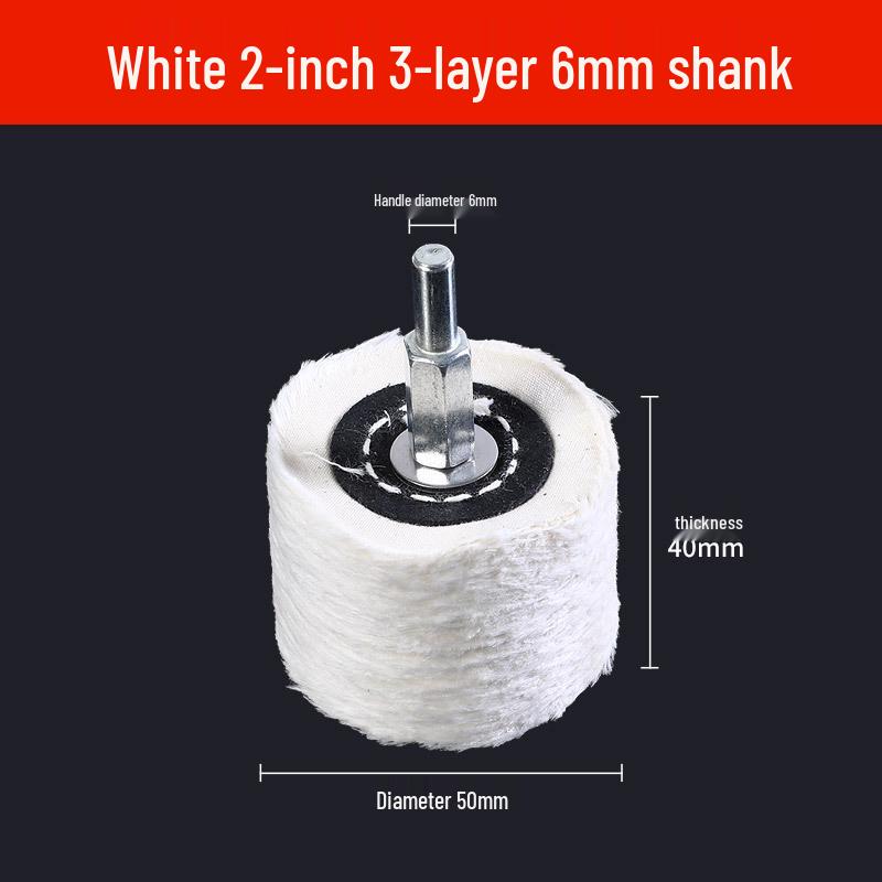 Thickened Polished Cloth Polishing Head for Metal and Acrylic, Tool Artifact