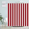 Black And White Striped Shower Curtain Creative Design Geometric Bath Curtains Modern Minimalist Fabric Bathroom Decor Set Hooks