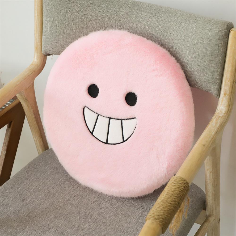 Naughty Cartoon Biscuit Plush Seat Cushion for Office Chair