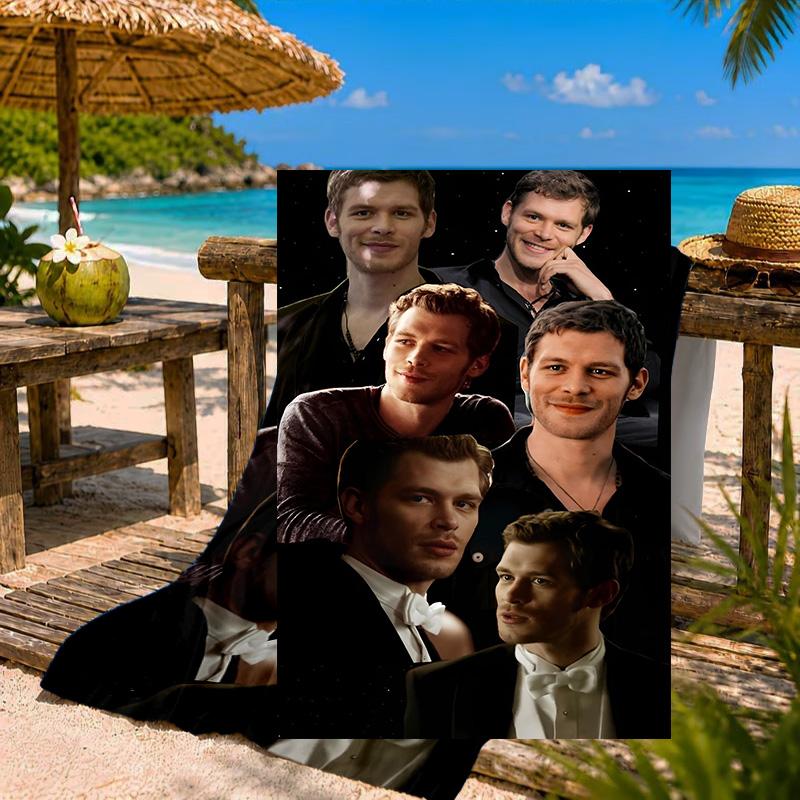 Marienkäfer Eleganz Klaus Strandtuch Mikrofaser Strandtuch, Leicht und Schnelltrocknend, für Sommerreisen, Schwimmbad-Fan Geburtstagsgeschenk