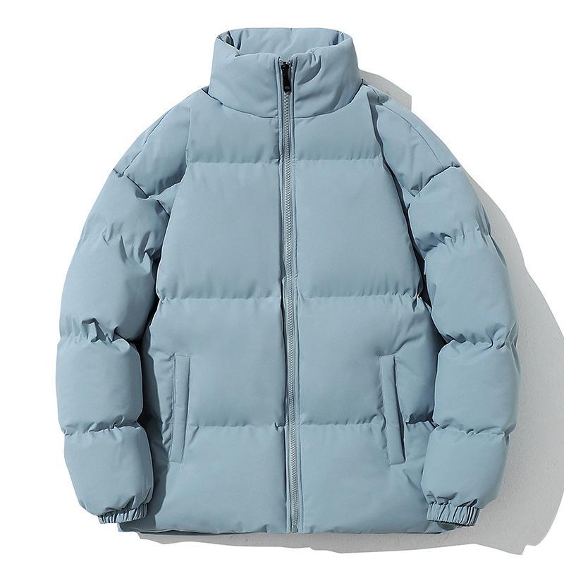 Herren Plus Size Winter-Steppjacke aus Baumwolle - Bestickte Dicke Warme Oberbekleidung