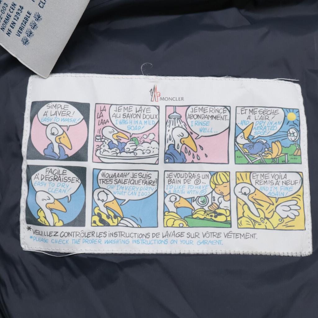 MONCLER Montgenevre down jacket Jacket 0 NavyUsed