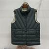 Women Light Weight Thermal Seamlessly Sleeveless Stand Collar White Duck Down Jacket All Match Reversible Chic Vest