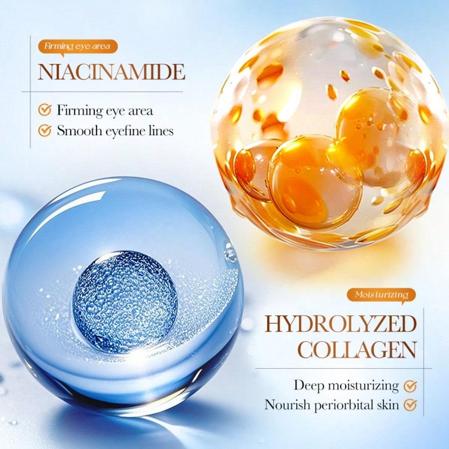 Coconut Oil Eye Mask for Puffy Eyes Moisturizes Skin Reduces Dark Circles and Fine Lines Improves Elasticity