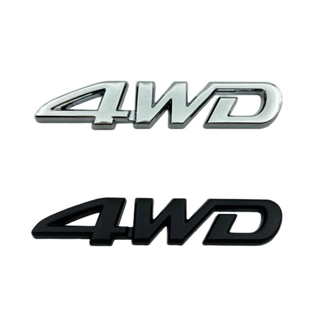 Nápis emblému RAV4 4WD: Dekorativní samolepka na ocas a karoserii pro vylepšení Toyoty