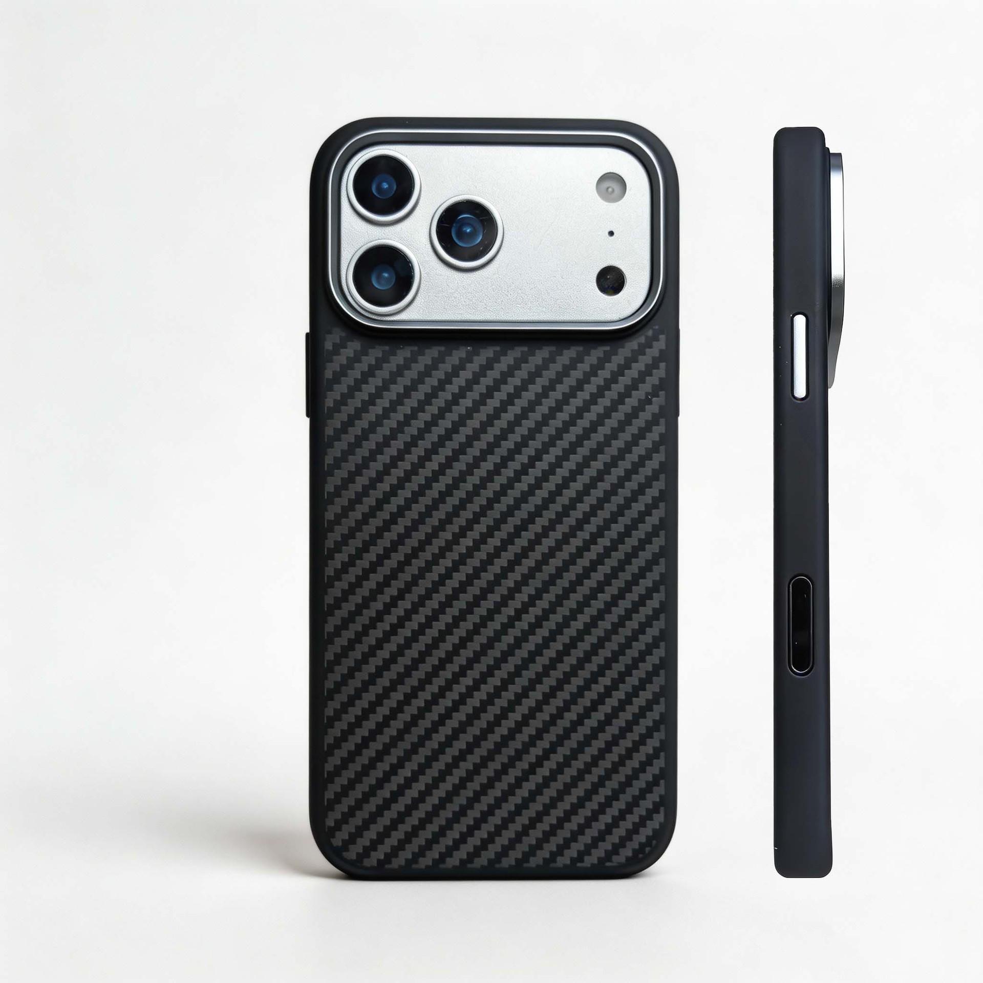 Apple iPhone 17/16 Pro Max Kevlar Aramid Fiber Protective Case Cover iPhone