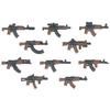 Modern Special Forces Figures Military Weapons Building Blocks Army Soldier City Police Multicolour AK Accessories Bricks Toys
