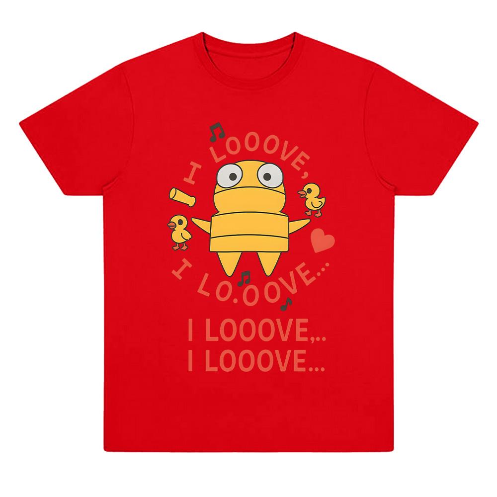 

I Love R.E.P.O. Game T Shirts Unisex Trend Tee Cotton Crewneck Funny Y2k Clothing Women Men Comfort Tops XXL червоний