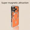 Luxury Transparent Magsafe Wireless Charging Case For iPhone 15 14 13 12 11 16 17 Pro Max Plus Air Magnetic Silicone Cover