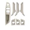 7Pcs Left/Right Hand Drive For BMW 5 Series F10 F18 10-17 Car Interior Inner Door Handle Panel Pull Trim Cover Kit