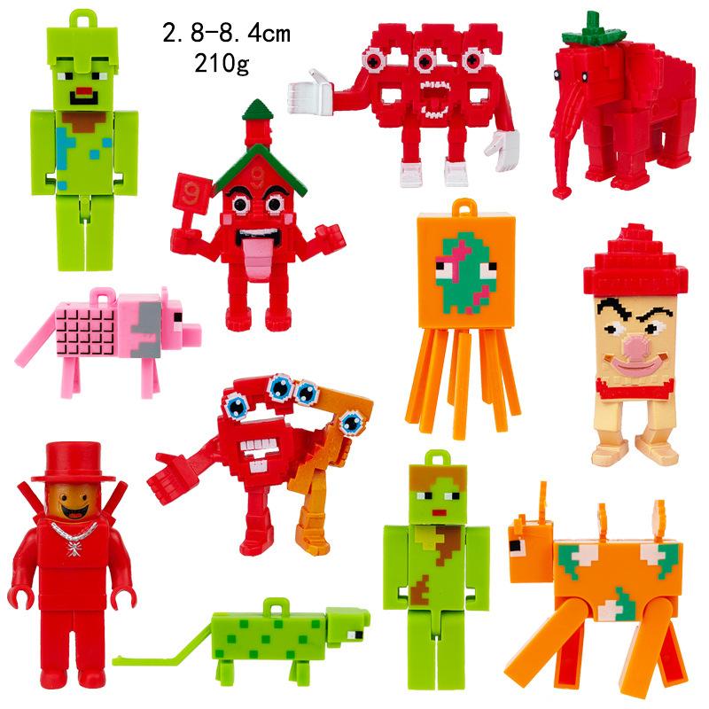 Rubare A Brainrot Figure Giocattoli Bambini Regali di Natale Cartone Animato PVC Modello Azione Brainrot Figura Sahur Lavoro 67 Figure Regalo di Compleanno
