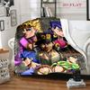 JoJo's Bizarre Adventure: Stardust Crusaders blanket Suitable for all seasons Soft and comfortable bedroom Digital printing Air conditioning blanket