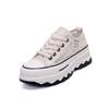 Thick-soled Platform Canvas Shoes for Women Summer Breathable All-match Casual Sneakers