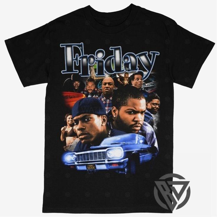 Retro 90S Friday Movie Funny Meme Movie T Shirt Men Women S-5XL Unisex T-Shirt L