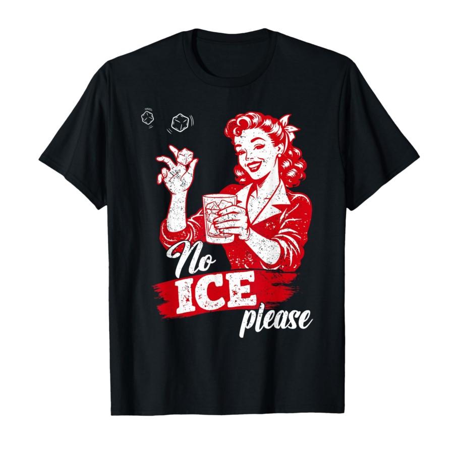 

Funny No Ice Please Meme T-shirt For Men Women 100% Cotton T Shirts Short Sleeve Tops P758 - Men s Summer Cotton Graphic Tee S разноцветный