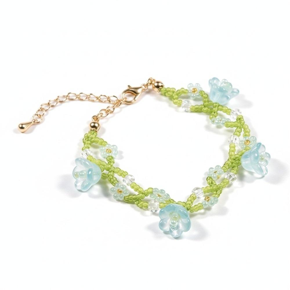 Dainty Beaded Bracelet Beaded Handmade Wrist Jewelry Wrist Hand Accessory For Women
