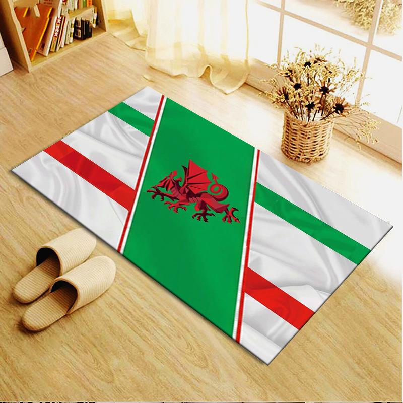 Y Ddraig Goch Carpet Rug For Living Room Bedroom Home Sofa Decorationkids Play Nonslip Floor Mat