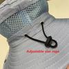 Summer Sun Bucket Hats Quick Dry Wide Brim Mesh Breathable Outdoor Fisherman Hats  UV Protection Sunshade Mountaineering Hat