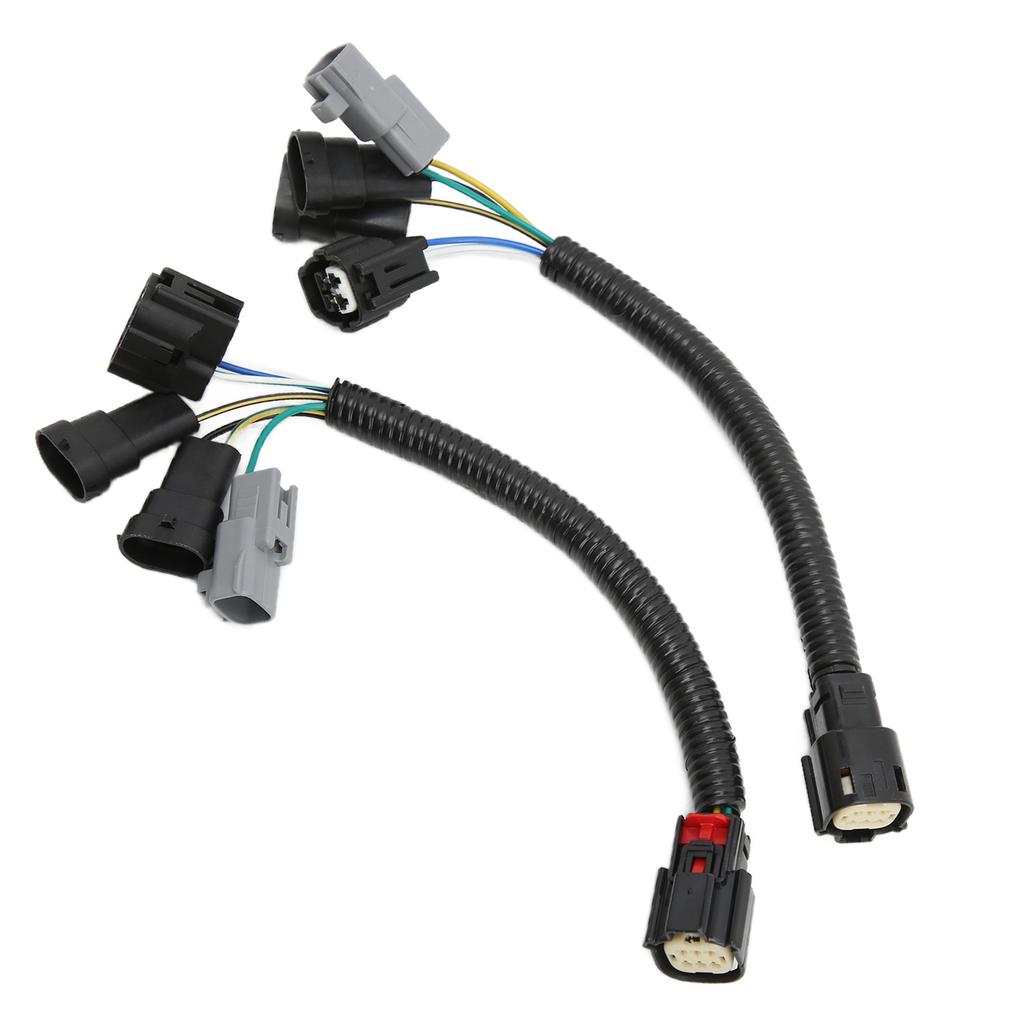 LED Headlight Wiring Harness Plug and Play Adapter Cable Accessories Replacement for Tacoma 2016‑2020