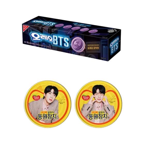 2026 BTS x OREO Печенье Лимитированная Серия 100г Вкус Хотток Корейская Версия K-POP ARMY Коллекция Закуска