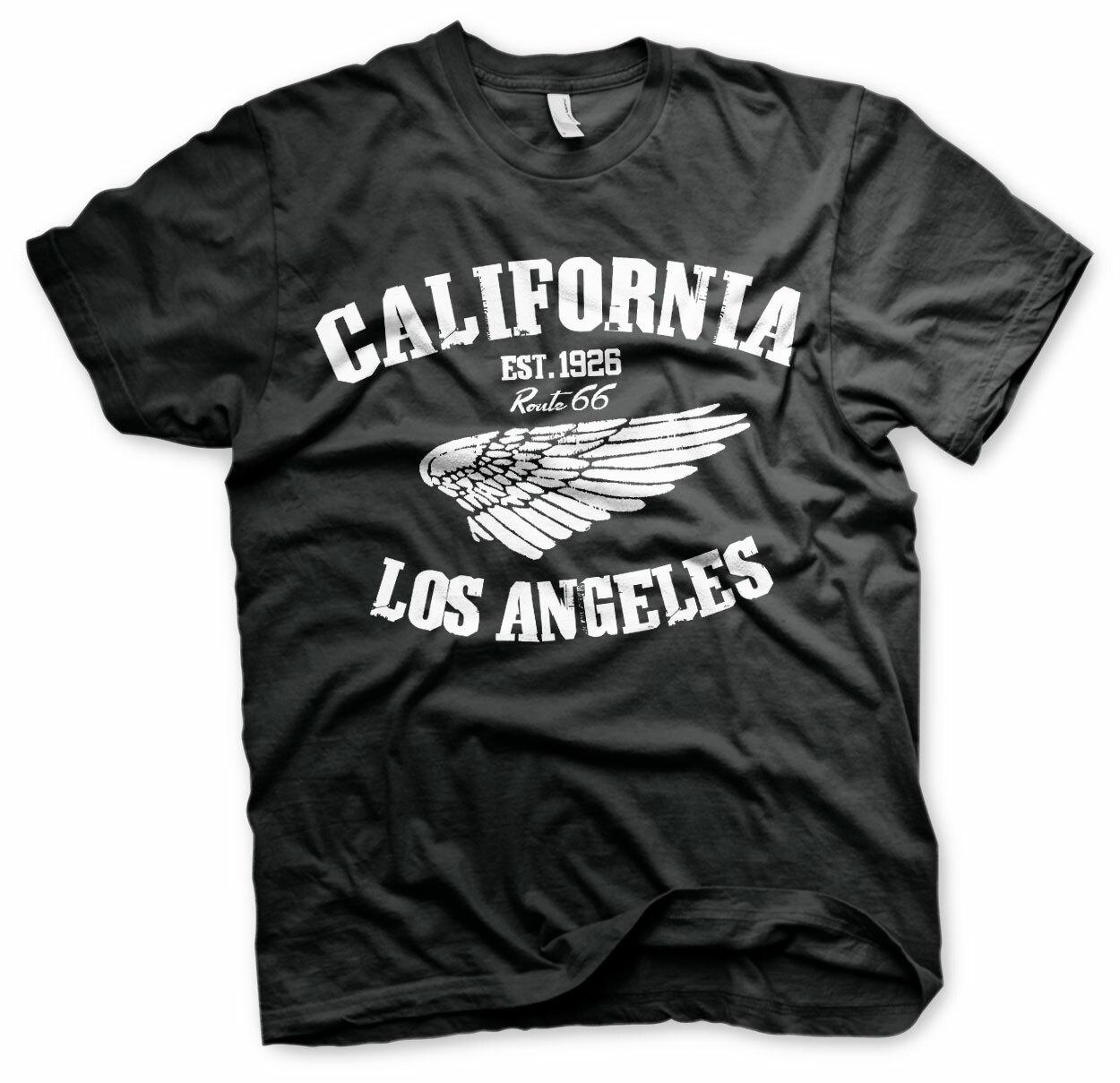 Official License Route 66 California Large  Tall 3XL 4XL 5XL Men s T-Shirt XXL