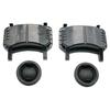 4Pcs Car Front Headlight Lamp Dust Cap For Ford Mondeo Mk4 2008-2013