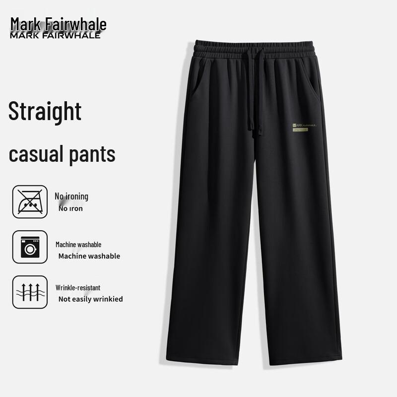 Mark Fairwhale Men's Straight Leg Casual Sports Pants