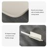 Multipurpose Folding Wall Shelf Water Resistant Plastic Storage Rack For Kitchen Bathroom And Bedroom