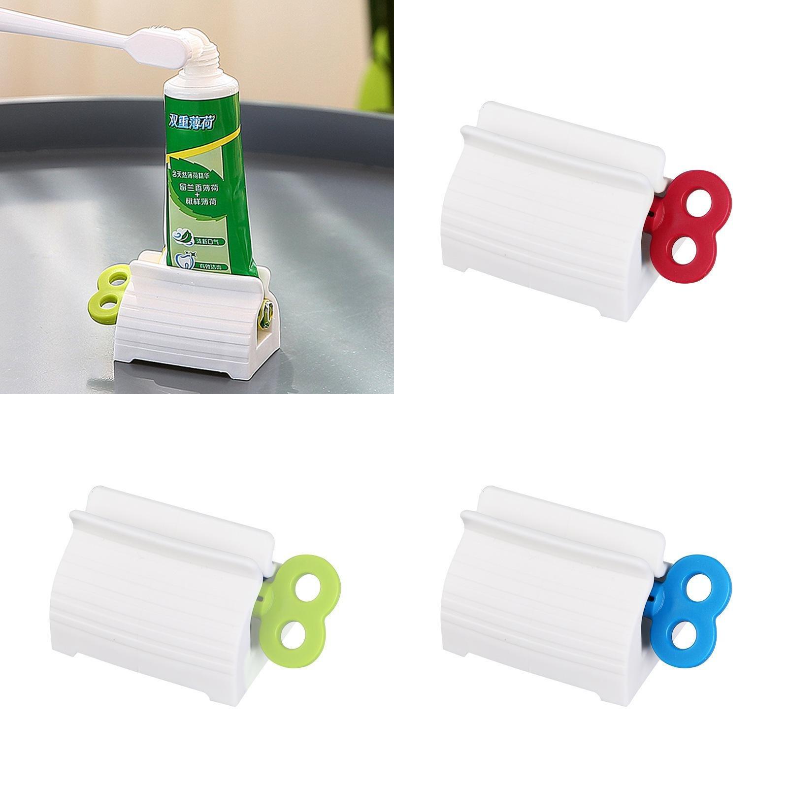

Manual Toothpaste Squeezer 6 Pack Toothpaste Tube Dispenser Easy Press Design Durable Plastic Material Compact Size for Bathroom Use One Size
